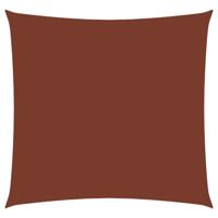 VidaXL Zonnescherm vierkant 2,5x2,5 m oxford stof terraccota - thumbnail