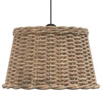 VidaXL Plafondlampenkap ø45x28 cm wicker bruin - thumbnail