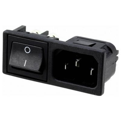 Bulgin BZM27/Z0000/57B Netstekker 1 stuk(s)