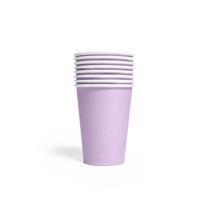 Party Bekers Lavendel (8st) - thumbnail