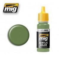 MIG Acrylic RAL 6011 B Resedagrun opt.2 17ml - thumbnail