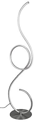 Trio VloerlampJive RVS - 423410107