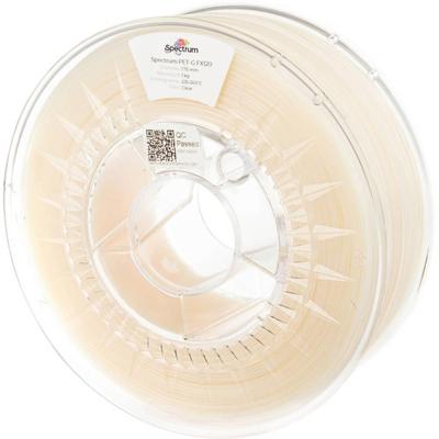 Spectrum Filaments 80415 PET-G FX120 Filament PETG Hittebestendig, Flexibel, Geurarm, Chemisch bestendig 1.75 mm 1000 g Naturel 1 stuk(s)