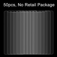 50 stuks voor Huawei Honor V9 0 26 mm 9H oppervlaktehardheid Explosieveilig niet-volledig scherm getemperd glas scherm Film geen retailpakket - thumbnail