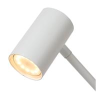 Lucide TIPIK - Oplaadbare Vloerlamp - Accu/Batterij - LED 3 StepDim - 1x3W 2700K - Wit - thumbnail