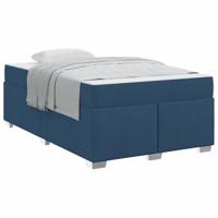 Bedframe Blauw 120 x 190 cm Stof - thumbnail