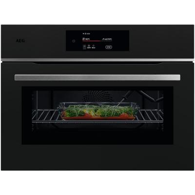 AEG TK8NK72FT Inbouw oven met magnetron Zwart