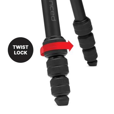 Manfrotto Befree Advanced AS twist alu tripod