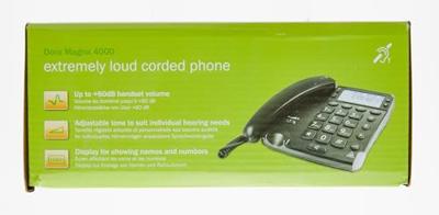 Doro Magna 4000 snoergebonden groottasttelefoon met groot display met achtergrondverlichting