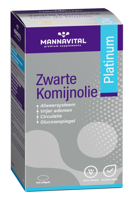 MannaVital Zwarte Komijnolie Platinum - thumbnail