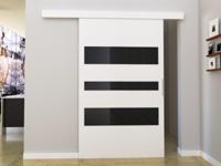 Schuifdeur CORWEL 106 cm wit - thumbnail