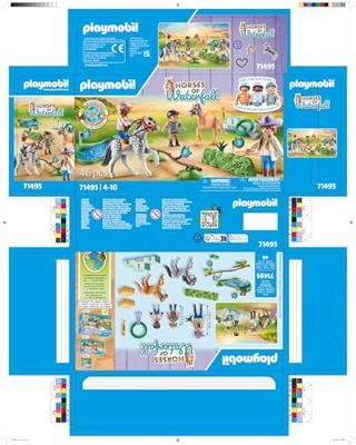 Playset Playmobil 71495 Horses of Waterfall - thumbnail