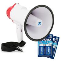 Vonyx MEG020 - 20W megafoon met sirene, record functie en batterijen - thumbnail