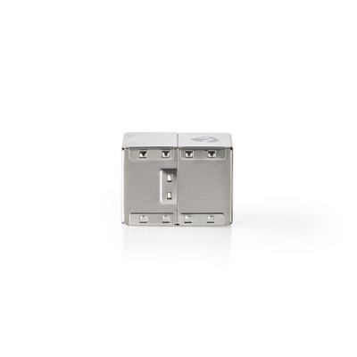 Cat 6 netwerkadapter | RJ45 (8P8C) female - RJ45 (8P8C) female