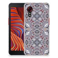 Samsung Galaxy Xcover 5 | TPU | Siliconen hoesje | Flower Tiles - thumbnail