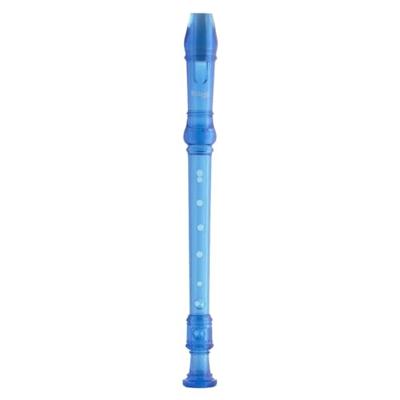 Stagg REC-GER/TBL sopraanblokfluit, Duitse boring, blauw - thumbnail
