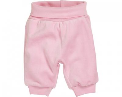 Playshoes Schnizler babybroekje velours Uni Roze-86