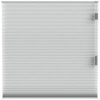 Fenstr plisségordijn Montreal dubbel 25mm verduisterend - lichtgrijs (20032) - thumbnail