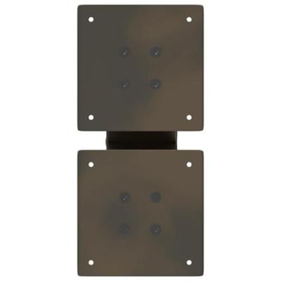 Salontafelpoten 2 st X-vormig 40x(30-31) cm staal naturel