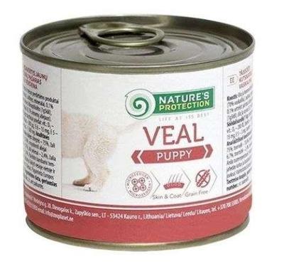 NATURE'S PROTECTION Puppy Kalfsvlees - natvoer voor puppy's - 200 g