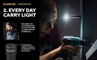 ArmyTek Wizard C2 Pro Max Magnet White Handlamp werkt op een accu LED Met magneethouder 3720 lm 1440 h 79 g - thumbnail