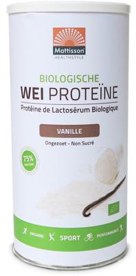 Mattisson Healthstyle Mattisson Healthstyle Wei Whey Proteine Vanille 80% Bio (450g) Mattisson Healthstyle Mattisson Healthstyle Wei Whey Proteine Vanille 80% Bio (450g)