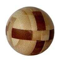Eureka 3d bamboo breinpuzzel ball *** - thumbnail