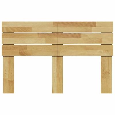 Hoofdeinde 120 cm massief hout eiken - thumbnail