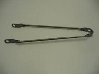 Spatbordstang 26sp grijs zilver - thumbnail