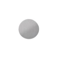 P&E P+E Rozet blind rond ø55x2mm met M4 draadbussen rvs geborsteld - thumbnail
