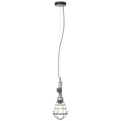 Brilliant lamp Pijp hanglamp 1-licht zink antiek