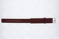 Horlogeband Jacob Jensen 255 / JJ255 Onderliggend Leder Rood 18mm - thumbnail
