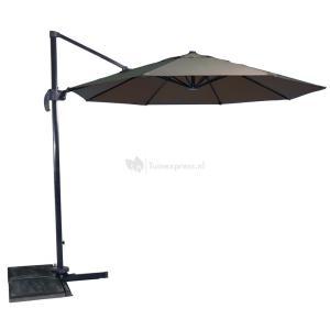 Zweefparasol Libra Rond Ø3m - Taupe