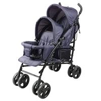 BAMBISOL dubbele wandelwagen - 6-36 maanden voor de voorstoel (max 15 kg) en 0-36 maanden (max 15 kg) voor de achterbank - thumbnail