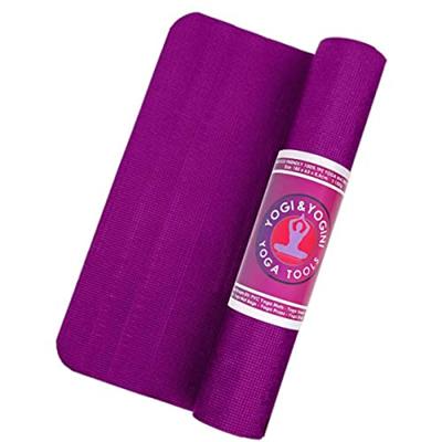 Yogi & Yogini Yogamat PVC Violet 5 mm - 183 x 61 cm