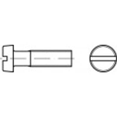 TOOLCRAFT TO-5445459 Cilinderkopschroeven M3 8 mm Sleuf DIN 84 Polyamide 200 stuk(s)