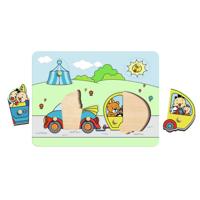 Studio 100 houten puzzel auto - thumbnail