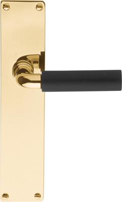 Formani TIMELESS 1923MPSFC deurkruk op schild blind - messing ongelakt/ebbenhout