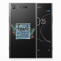 Sony Xperia XZ1 Telefoonhoesje met Naam Boho Beach - thumbnail