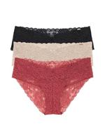 Dames slip 3-pack Kant - Lana - Kanten dames onderbroeken - microfiber ondergoed - S - Onderbroek - Ondergoed - S - Onderbroek - Ondergoed - S - - thumbnail