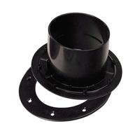 Europond Doorvoer met Tegenflens 110mm - Inclusief Schroeven, Eenvoudige Installatie, Robuust ABS - thumbnail