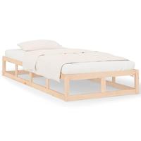 Bedframe massief hout 75x190 cm 2FT6 Small Single - thumbnail