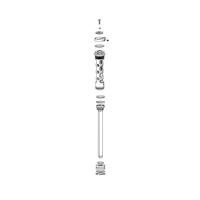 ROCKSHOX compressie rs pressure stage 30g/jud remote 10 mm 26" - thumbnail