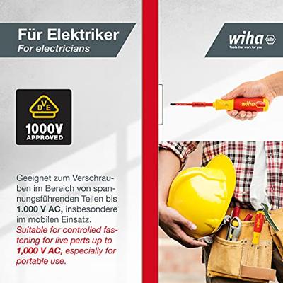 Wiha Schroevendraaier met bitmagazijn LiftUp electric - thumbnail