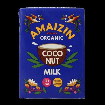 Amaizin Organic Coconut Milk Without Guar Gum
