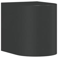 Buitenwandlamp gegoten aluminium zwart - thumbnail