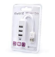 Hub USB Ewent EW1122 Wit - thumbnail