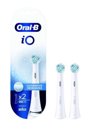 Oral-B io ultimate clean opzetborstels 2 stuks
