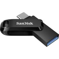 SanDisk Ultra Dual Drive Go USB-stick smartphone/tablet Zwart 128 GB USB-A 3.2 Gen 1, USB-C - thumbnail