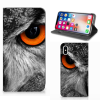 Apple iPhone Xs Max Hoesje maken Uil - thumbnail
